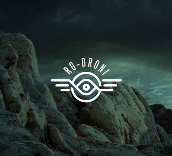 Logo Design RG Droni kreattivamente