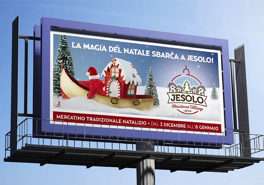 advertising invernale jesolo christmas village
